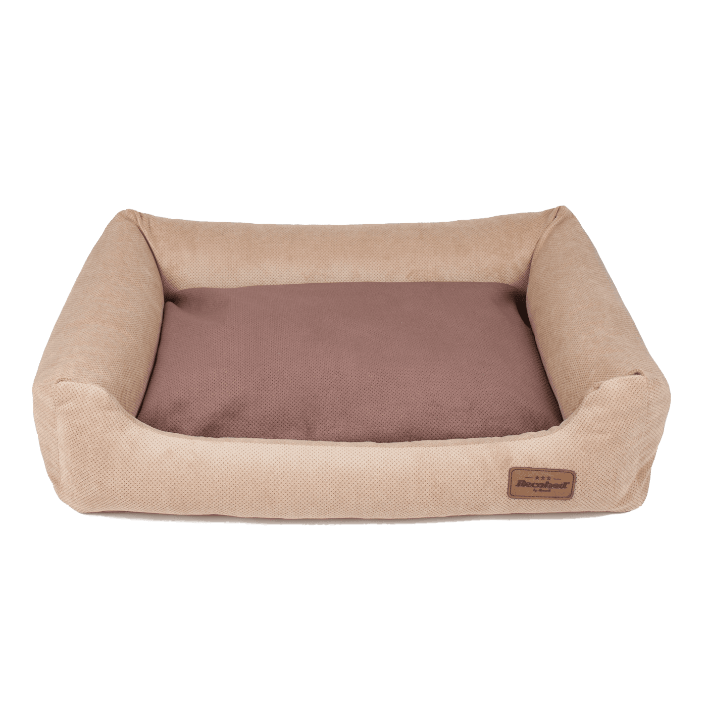 Kanapa Siberian Beż, double pillow Beż/Brąz